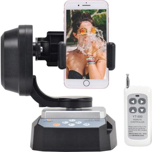 ZIFON Smart Phone Panoramic PTZ Pan Title Wireless Remote Control YT-500 for Phone SLR Camera Web Webcast Sport Camera