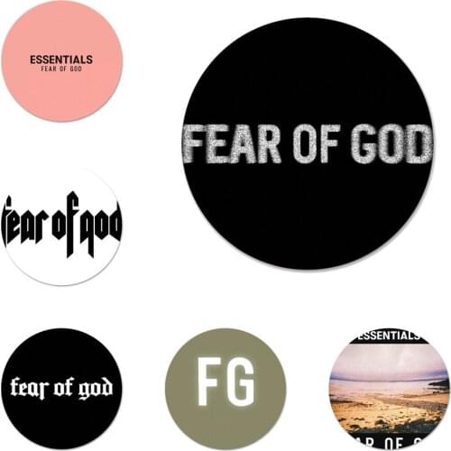 United States FOG FG Fear god Black Cell Kitchen Home Decor Refrigerator Magnetic Stickers Opener Beer Coke