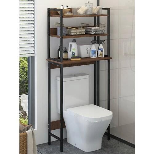 High capacity Floor-standing Bathroom Storage Shelf Floor Toilet Washbasin Washing Machine Storage Rack Kitchen Shelf Organizer