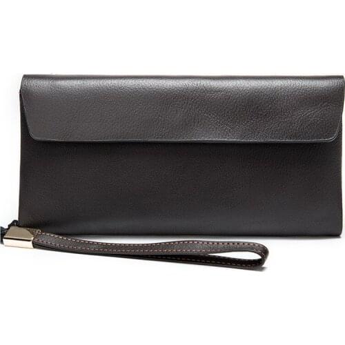 Ladies clutch in 3 Different colors Good Quality and pure Leather purse for Women Coffee/Red/Black Color Wallet for Female bags