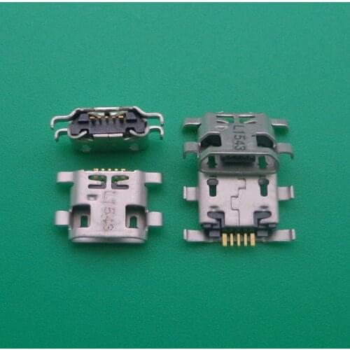 100pcs New USB charging port base charger plug connector for Lenovo Vibe K5 A6020 replacement accessories