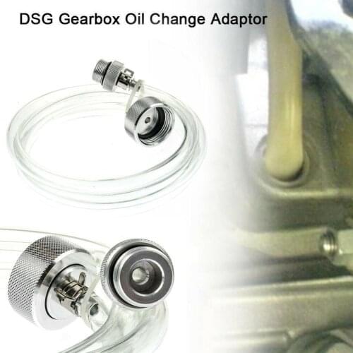 DSG Gearbox Oil Change Adaptor, Oil Filling Hose Transmission Oil Service Adaptor Filling For Audi Change id J9D0