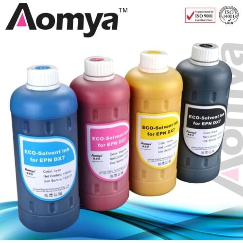 Eco-solvent ink For EPSON 4880/R880/9880/4800/7800/9800 printer 1000ml/color 8colors/set flexo printing ink