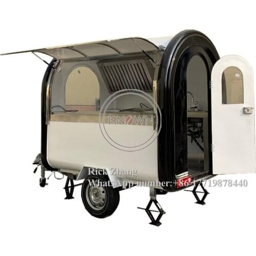 Customized factory price hot dog food carts/trailer/ ice cream truck/mobile food carts with free shipping by sea