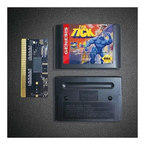 The Tick - 16 Bit MD Game Card for Sega Megadrive Genesis Video Game Console Cartridge