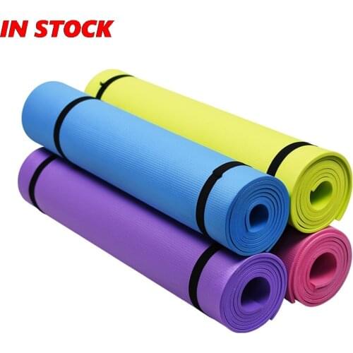 6MM Yoga Mat Elaborate Manufacture Prolonged Durable Non-slip Blanket Gym Home Lose Weight Pad Fitness Exercise Equipment