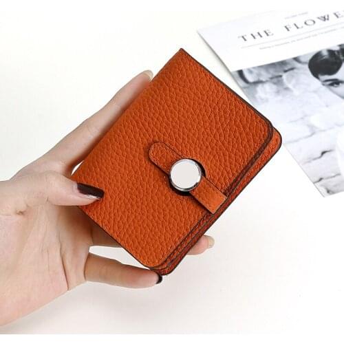 2021 New Women Mini Credit Card Holder Genuine Leather Soft Belt Coin Purse Bag Luxury Designer Pocket Money Bag with Gift Box