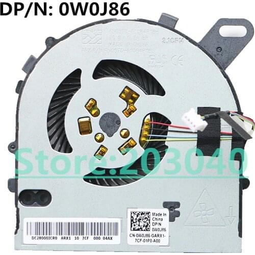 New Laptop/Notebook CPU cooling Fan for Dell inspiron II 15-7000 7560 7572 0W0J86 FN0570-A1084P1BH FN0570-A1064P1EL DC28000ICR0