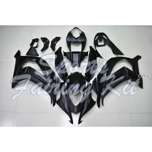 Abs Fairing for ZX-10r 2016 - 2018 matte Black Full Body Kits ZX10r 2016 Fairing Kits ZX10r 2017
