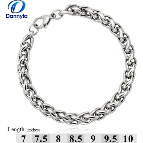 Wholesale High Quality Fashion 316 Stainless Steel Chain Bracelet Jewelry LSSB03