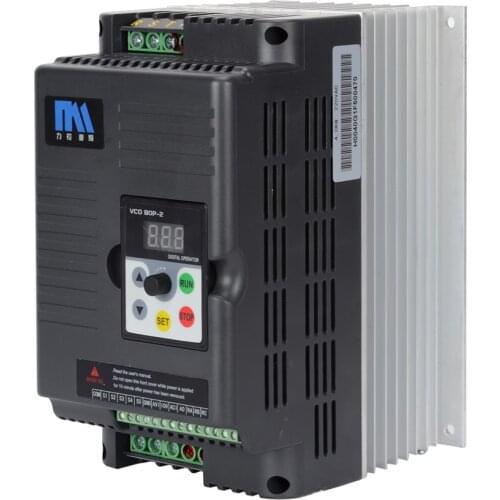 High Performance 4KW 5.4HP Motor Drive VFD 3Ph 380V 9.4A 500Hz Universal for Lathe 3 Phase Asynchronous Motor