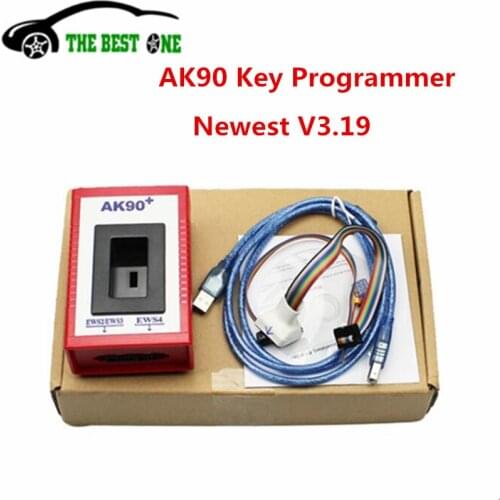 Lowest Price AK90 V3.19 Key Programmer For BMW EWS 1995-2009 AK90+ Key Programming Maker AK 90 3.19 Car Data Reader