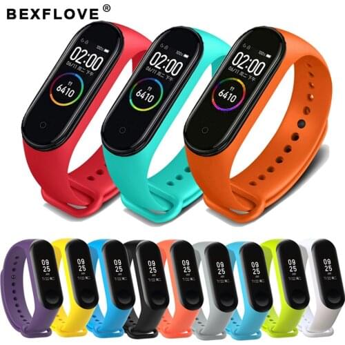 Mi Band 4 3 Strap Wrist Strap For Xiaomi Mi Band 3 4 Bracelet Silicone Miband 3 4 NFC Correa Accessories Smart Mi4 Protector