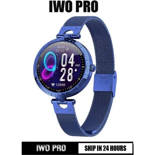 Touch Smart Watch AK22 Lady Female Girl Sport Music Control Smartwatch Fashion Fitness Tracker Heart Rate Band for Android IOS