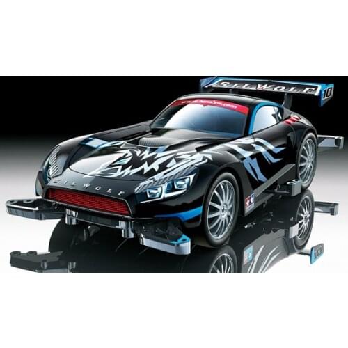 1PC Tamiya Mini 4WD Model Car SIL VOLF 18645 MA Chassis