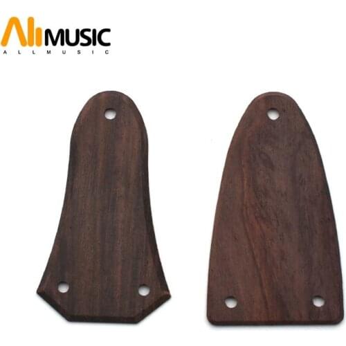 10pcs Acoustic Electric Bass Guitar Campaniform Style Rosewood Truss Rod Cover Plate