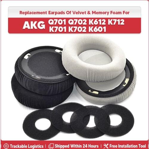 Replacement Ear Pad Cushion Cups Cover Earpads Earmuffs Repair Parts for AKG K701 K702 Q701 Q702 K601 K612 K712 Pro Headphones
