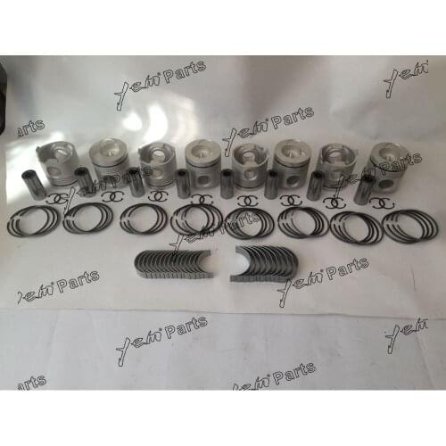 Free Shipping Ef750 Piston Kit With Bearing Set For Hino Engine