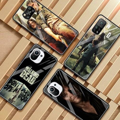 Hot TV The Walking Dead Phone Case For Mi 11i 11 Ultra Note 10 10T Lite 9T Poco X3 NFC M2 F2 Pro F3 X2 Shell Frame Fundas