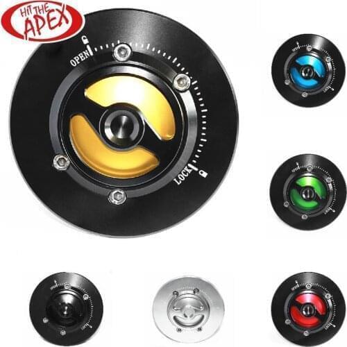 Motorcycle Fuel Tank Cap For BMW R1200 R1200R Classic 2006-2018 Aluminum Billet Nimble Quick Lock Keyless Twist off Gas Cover