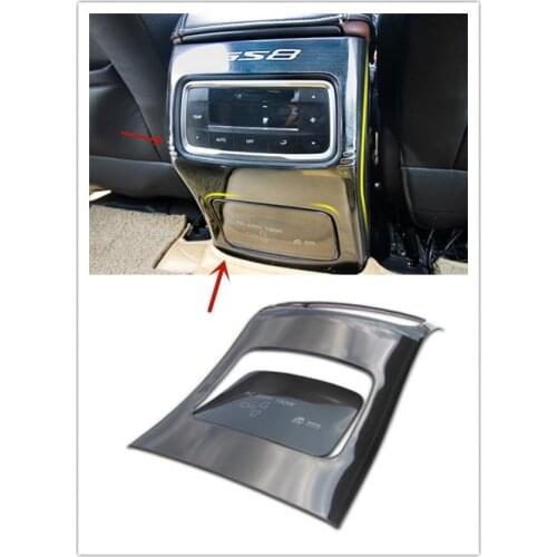 For Trumpchi GS8 2017 2018 2019 stainless steel armrest box anti-kick board anti-scratch protection car accessories