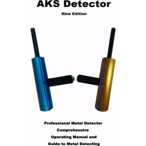 Hot Sale AKS Underground Ground Gold Nugget Metal Detector Kit Diy Detecting Microcomputer Reflection Conductivity Digger Finder