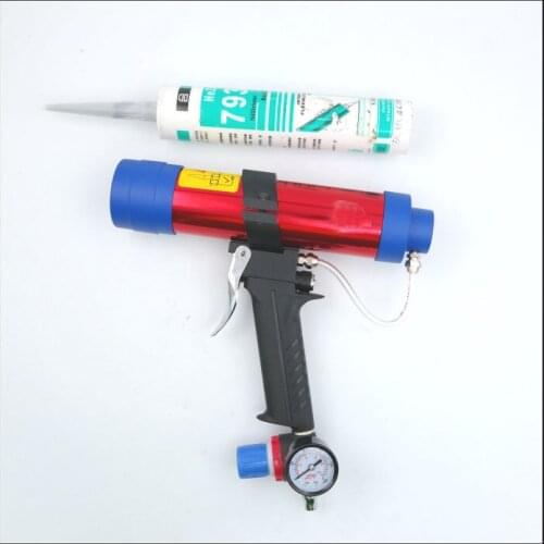 Professional 310ML pneumatic glass glue gun air caulking gun for glass glue