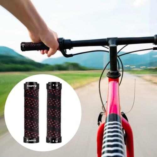 TPR Rubber Bicycle Handlebar Cover Anti-Slip Cycling Handle Bar Cover Shock Absorption For Mountain Bike Cycling Accessories