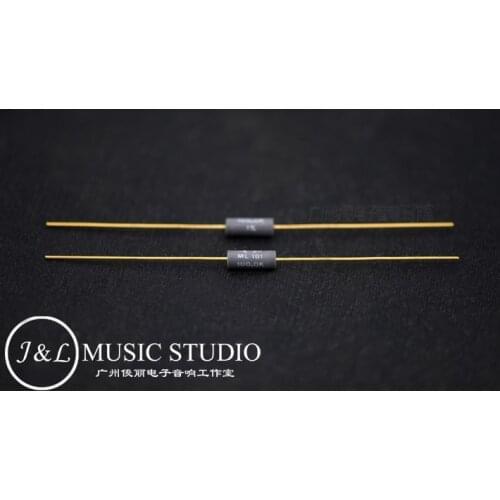 2pcs/lot American original Caddock ML 1W series high-end fever non-inductive gold foot resistor free shipping