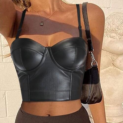 Sexy Women Push Up Bustiers Corsets Push Up Overbust Corset Top Slim Crop Tops Clubwear Party Outwear Body Shaper