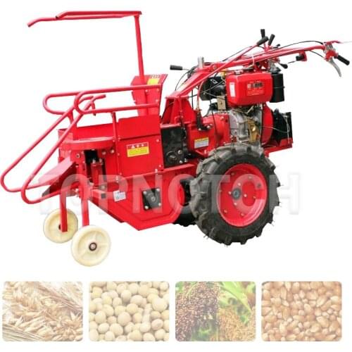 High Efficiency And low loss Rate Gasoline Diesel Engine Mini Corn Harvester
