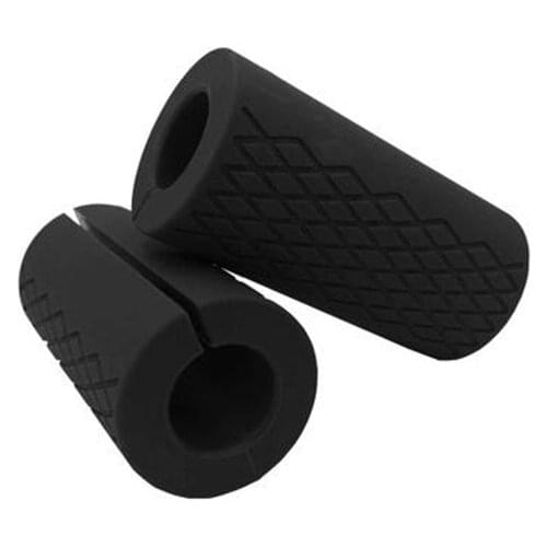 2PCS Thick Dumbbell Barbell Grips Bar Handle Pull Up Weightlifting Support Anti-Slip Protect Pad for Body Building