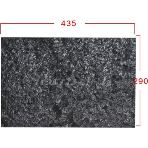 3 Ply Mint Green Guitar Bass Pickguard Sheet Scratch Plate Blank Material 430mm x 290mm x 2.3mm