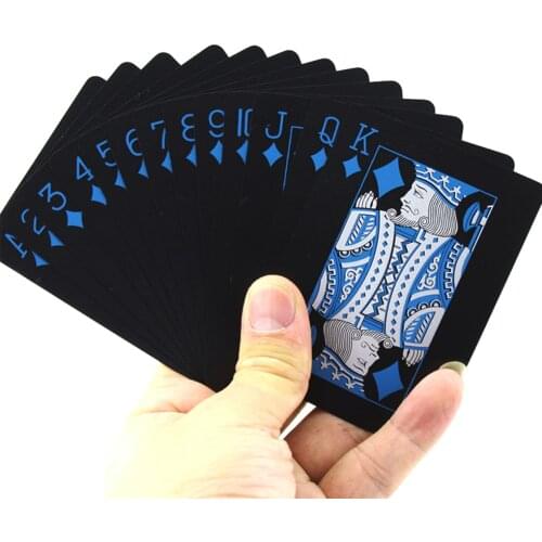 54pcs/set Waterproof Playing Card Board Game Party Entertainment Standard Playing Cards PVC