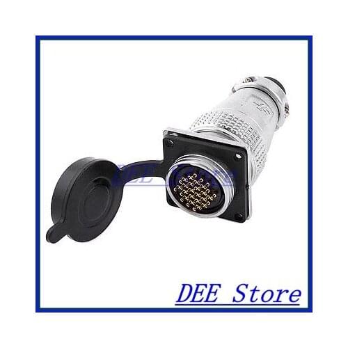 AC 400V 6A 26 Pin Electric Deck Aviation Connector Adapter Plug Y28-26