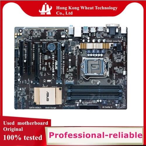 For ASUS Z97-K/USB3.1 Motherboard Socket LGA 1150 DDR3 SATA III For Intel Z97 Original Desktop Used Mainboard