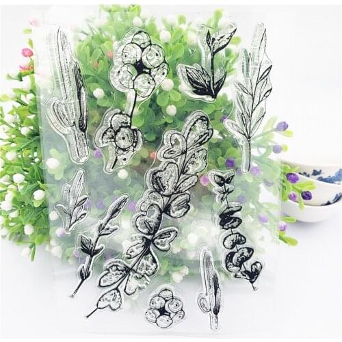 Fruit tree Transparent Clear Silicone Stamp/Seal for DIY scrapbooking/photo album Decorative clear stamp sheets
