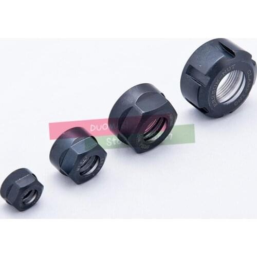 3pcs Quality ER8A/ER11A/ER16A/ER20A Nut for ER8/ER11/ER16/ER20 Collet Clamping, CNC Collet Chuck Nuts, Standard Quality Type A