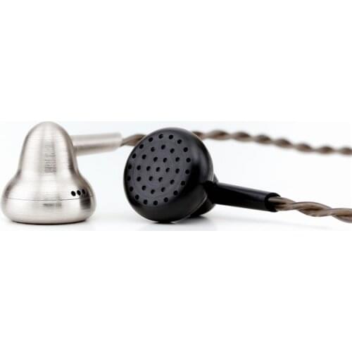 Ksearphone Titanium Bell Onmyoji Bell-Ti Flat Head Earphones Flagship HiFi