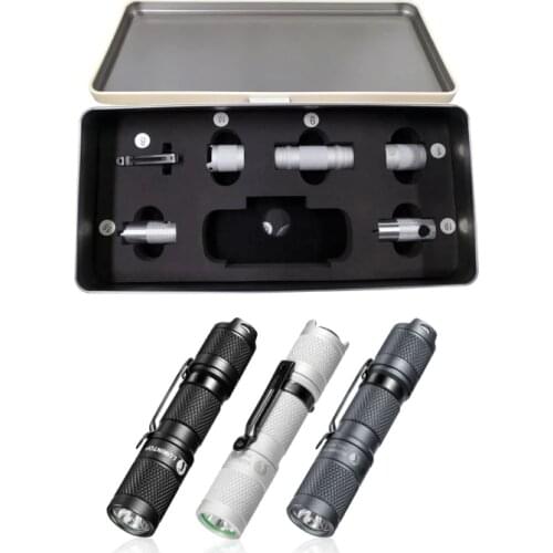 Lumintop AA2.0 HM EDC Flashlight Tools Aluminum Alloy 650 Lumens IPX8 Waterproof DIY Torch Light Accessories Lamp for Train