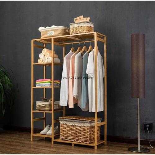 Modern Wardrobe Multifunction Storage Rack Orgnizer Floor shoe rack Large Capacity Clothing Hanger Coat Home Furniture