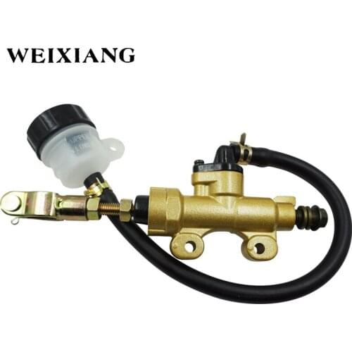 Motorcycle Rear Brake Master Cylinder Pump Hydraulic Brake Pump Refit For Kawasaki KX125 KX250 90-02 KLX250 D-Tracker