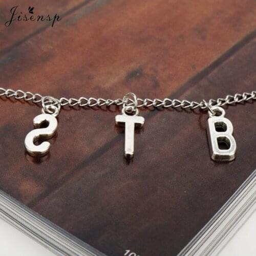 Jisensp Korean Style New Arrival Unique Letter V DNA Pendant Necklace Fashion Jewelry for Women Girls K-pop Choker Necklace