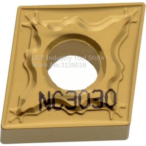 Genuine Carbide Inserts CNMG120408-HM NC3030 External Turning Lathe For Steel CNMG 120408 Cutting Cutter Mechanical