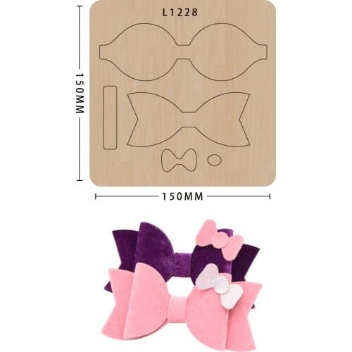 Bow Cutting Dies Die Cut &wooden Dies Suitable For Common Die Cutting Machines On The Market