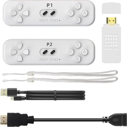 DATA FROG Y2 FIT Somatosensory Double Wireless Game Console 8-Bit Wireless Mini HD TV Game Console Built-in 830 Games