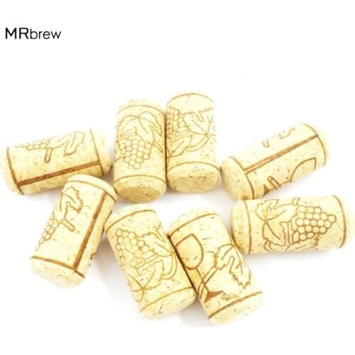 1000 pcs/lot ,22*44mm Cork Wine bottle stoppers Convenient Unused Straight Natural Tapered, Round Cork Plugs