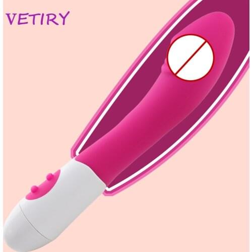 VETIRY Realistic Dildo Vibrators for Women Silicone Vibrators G-spot Vaginal Clitoris Stimulators Adult Sex Toys for Women