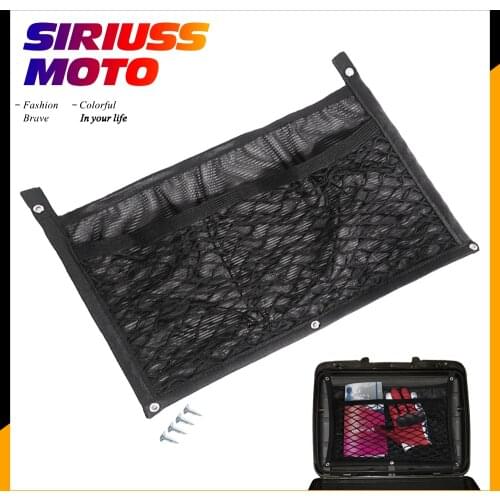 Storing Gloves Map Vario Case Panniers for BMW GS F650/F700/F750/F800/R850/R1200/R1250 GS Storage Organizer Varia Cargo Mesh Net