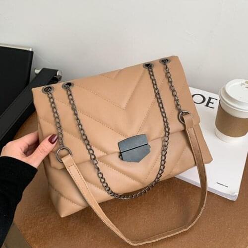 Fashion Chain Crossbody Bags for Women New Flap Shoulder Bag Designer Handbags PU Leather Travel Women Bag